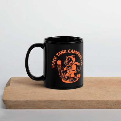 Black Tank Bear Mug