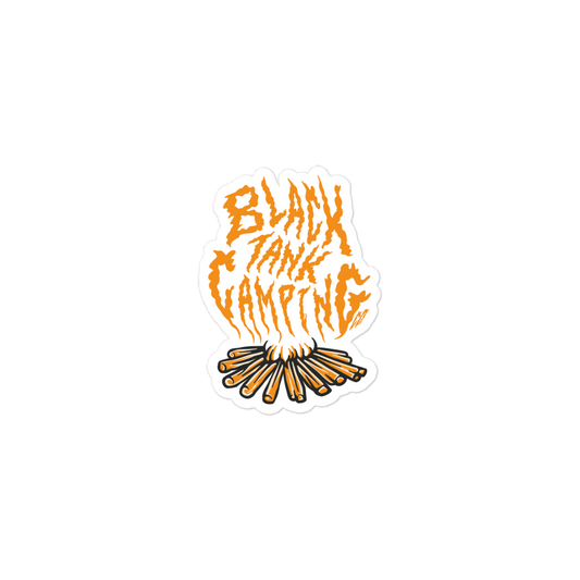 Campfire – Sticker (Orange)