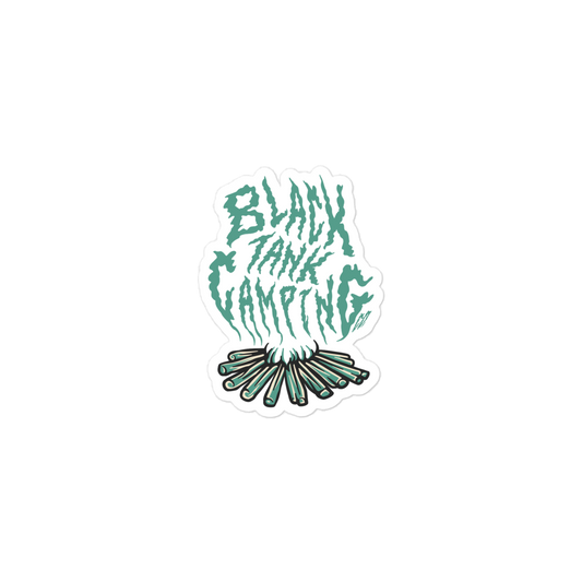 Campfire – Sticker (Teal)