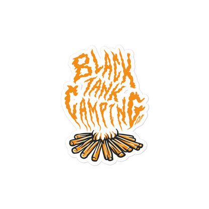 Campfire – Sticker (Orange)