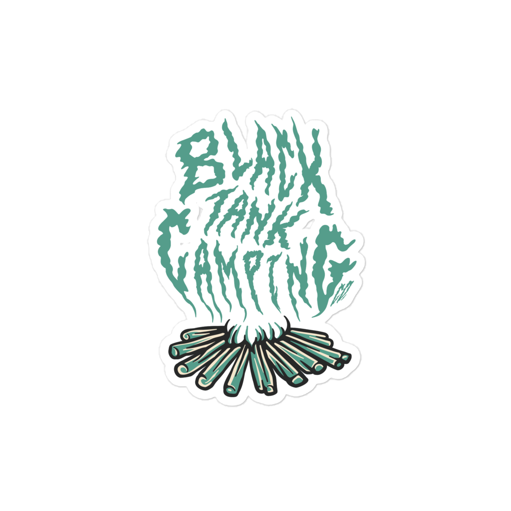 Campfire – Sticker (Teal)