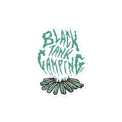 Campfire – Sticker (Teal)