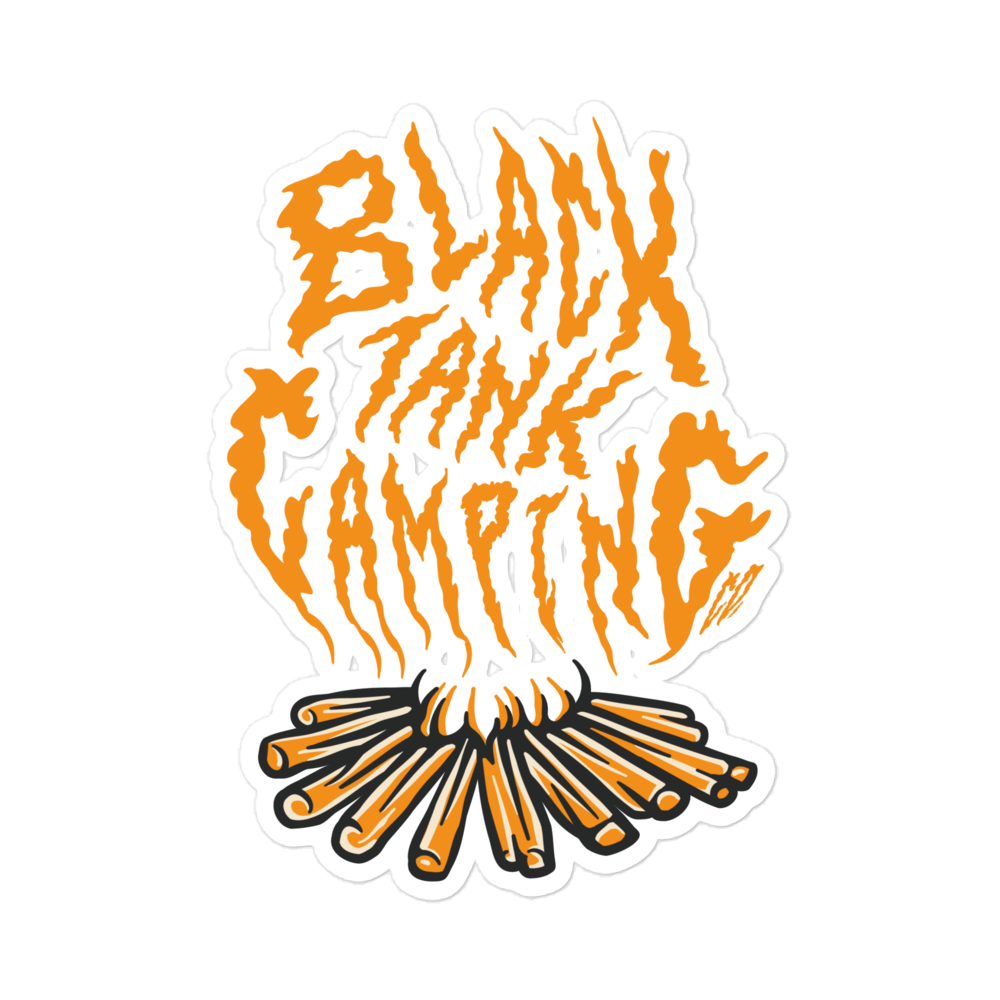 Campfire – Sticker (Orange)