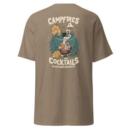 Campfires and Cocktails - Unisex T-shirt