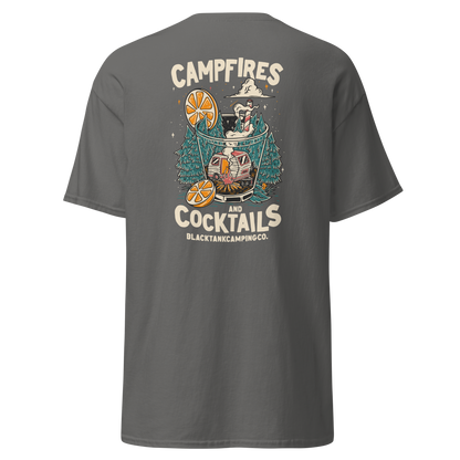 Campfires and Cocktails - Unisex T-shirt