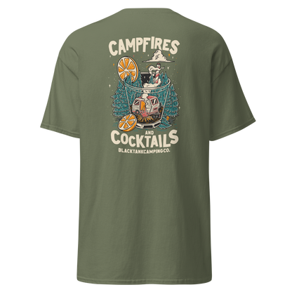 Campfires and Cocktails - Unisex T-shirt