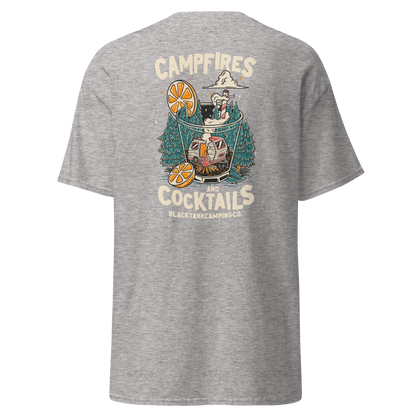 Campfires and Cocktails - Unisex T-shirt