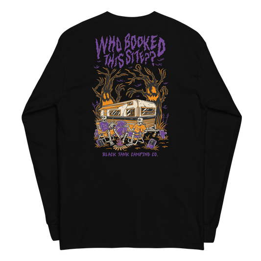 Who Booked This Site? – Long Sleeve (Purple)