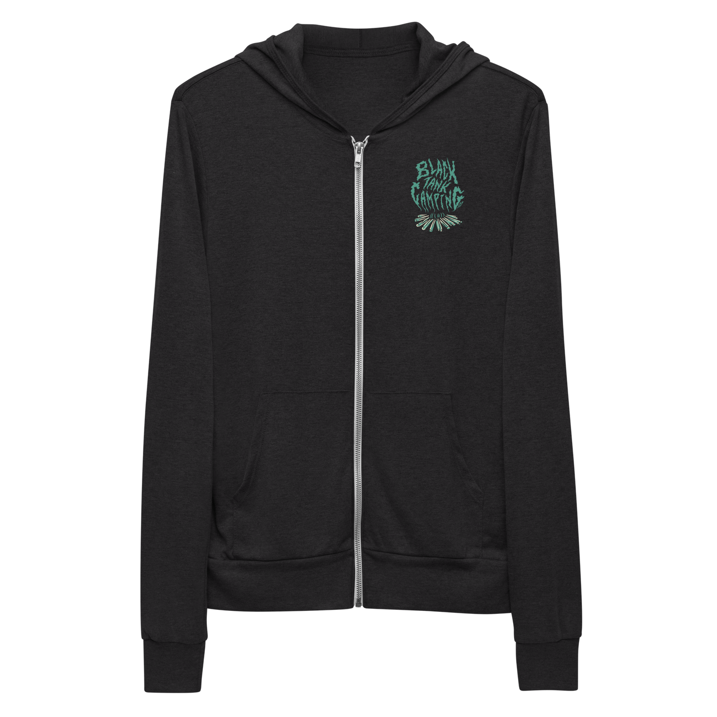 Who Booked This Site? – Zip Up Hoodie (Teal)