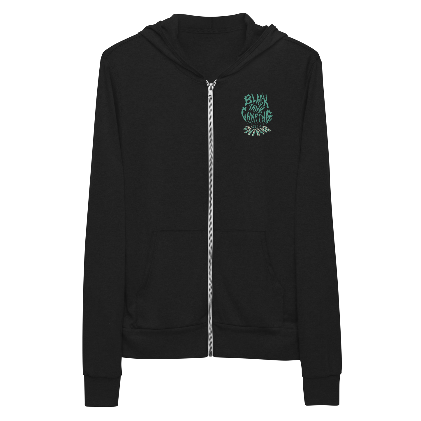 Who Booked This Site? – Zip Up Hoodie (Teal)