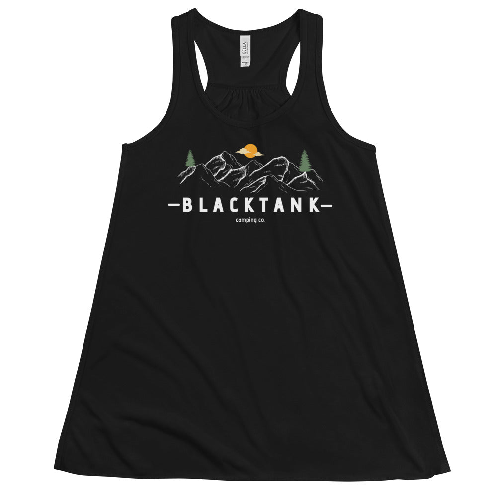 Black Tank Mountain - Tank Top