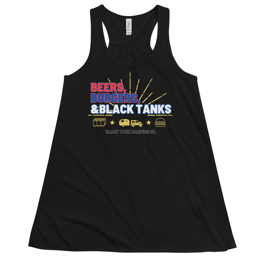 Beers, Burgers, and Black Tanks! - Tank Top