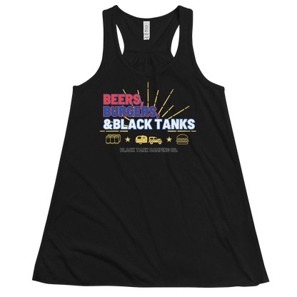 Beers, Burgers, and Black Tanks! - Tank Top