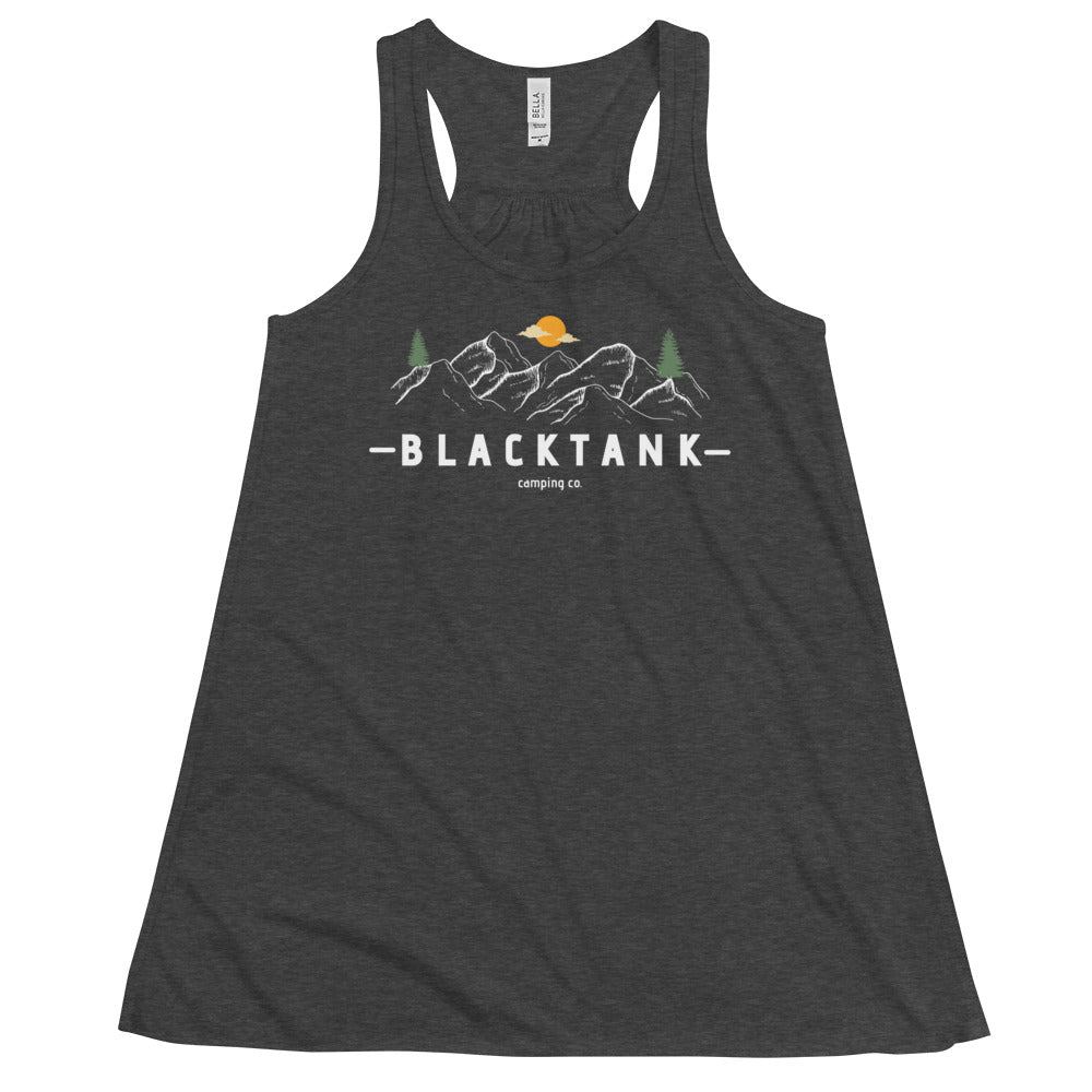 Black Tank Mountain - Tank Top