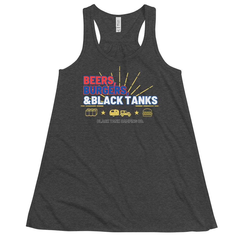 Beers, Burgers, and Black Tanks! - Tank Top