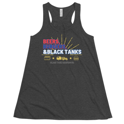 Beers, Burgers, and Black Tanks! - Tank Top