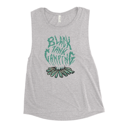 Campfire – Ladies Tank Top (Teal)