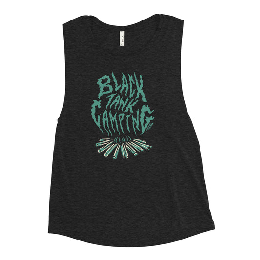 Campfire – Ladies Tank Top (Teal)