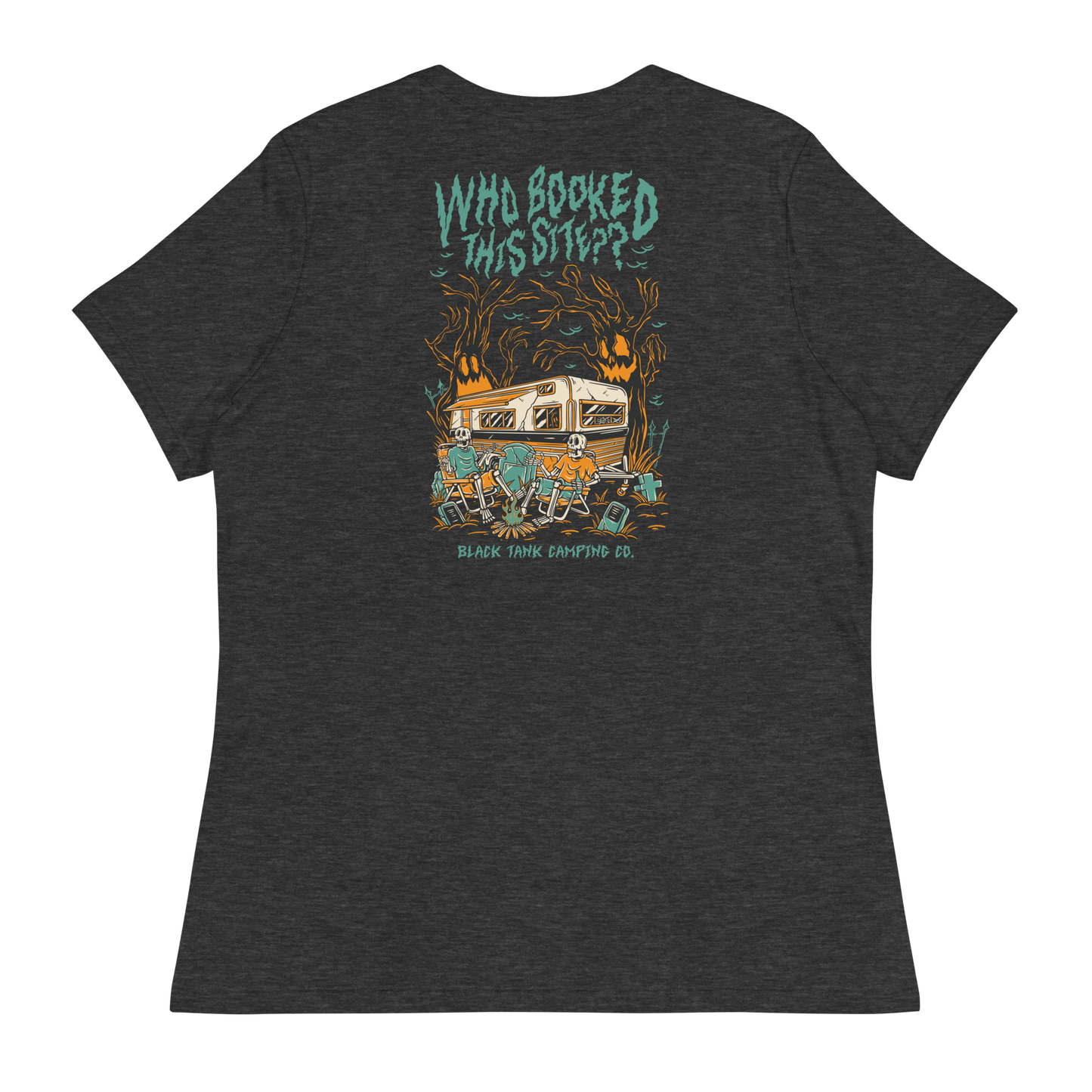 Who Booked This Site? – Ladies T-shirt (Teal)