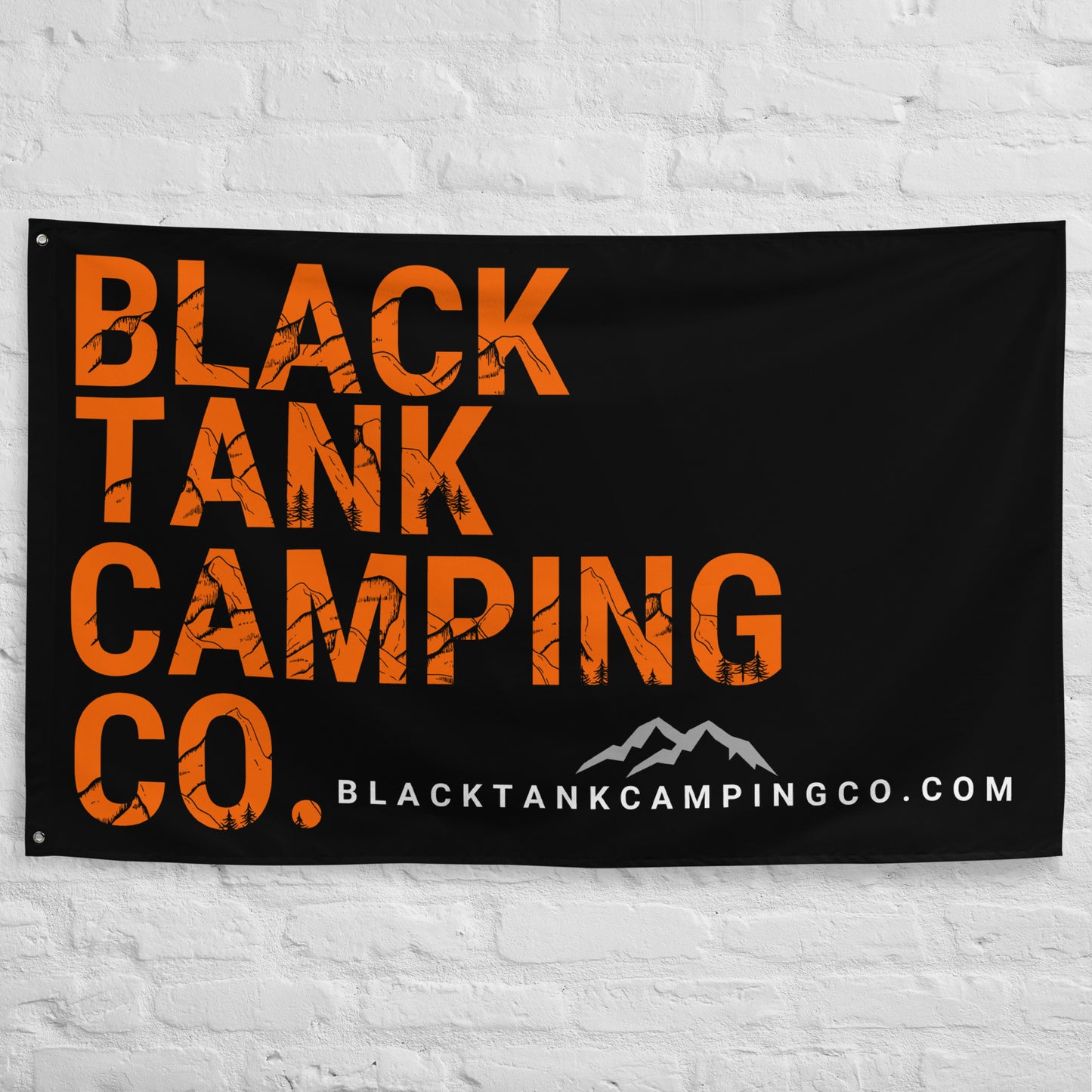 Black Tank Camping Co. Flag